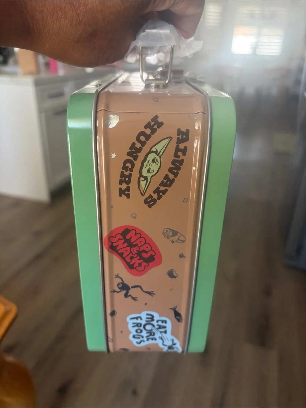 Bath and Body Works x Mandalorian and Grogu Snack Time Metal Lunchbox -
